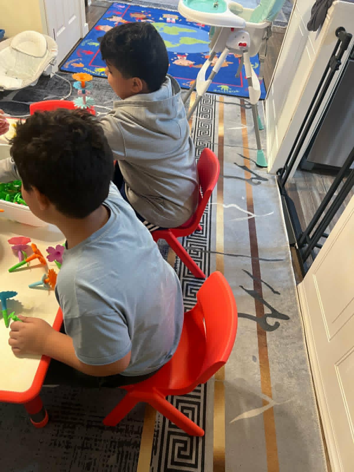 Children engaged in structured play at WonderWorld Kids